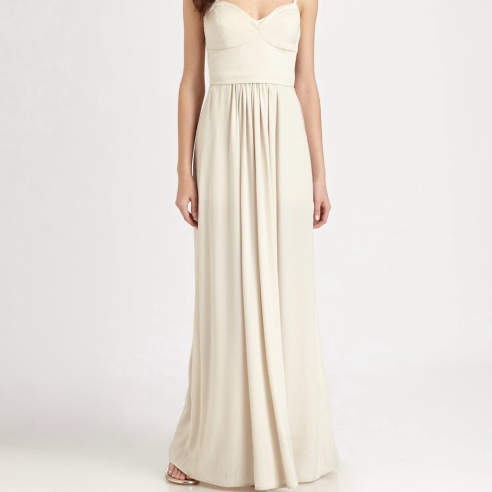 BCBGMaxAzria Kyra Oatmeal Dress